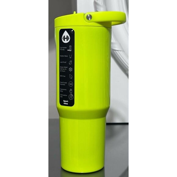 HydroJug 40oz Sport, GLOW NEON YELLOW - Picture 5 of 11